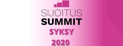 Syksyn 2020 SijoitusSummit on alkanut. Katso pörssiyhtiöiden tuoreimmat kuulumiset!